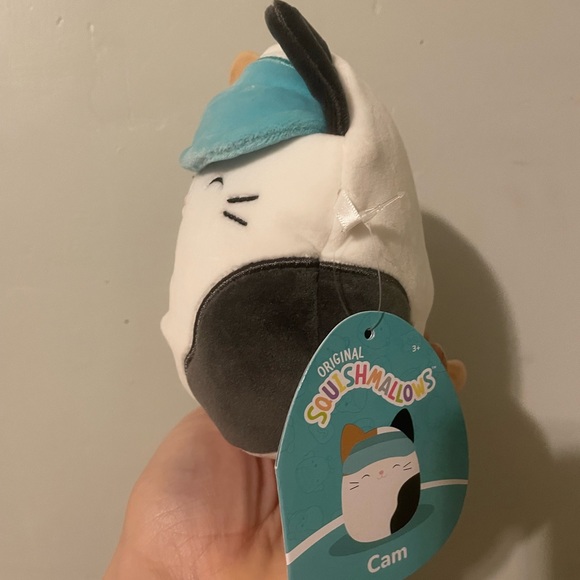 Squishmallows Cam the Cat with Visor - Picture 2 of 3